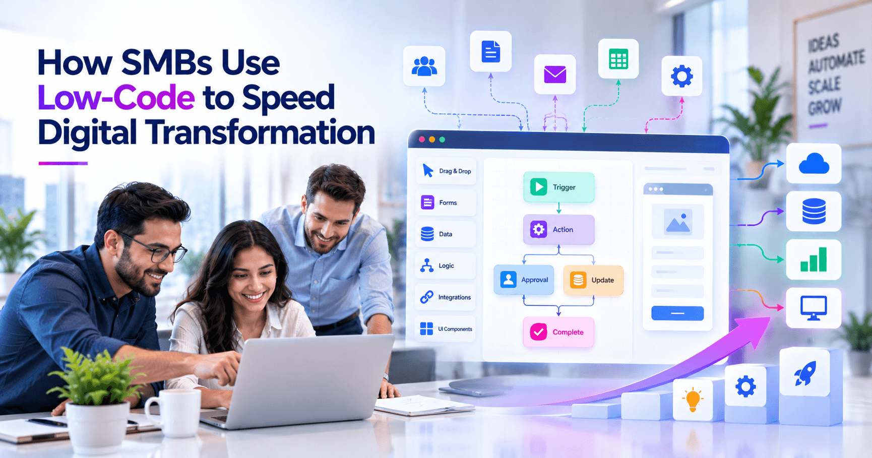 How SMBs Use Low-Code to Speed Digital Transformation